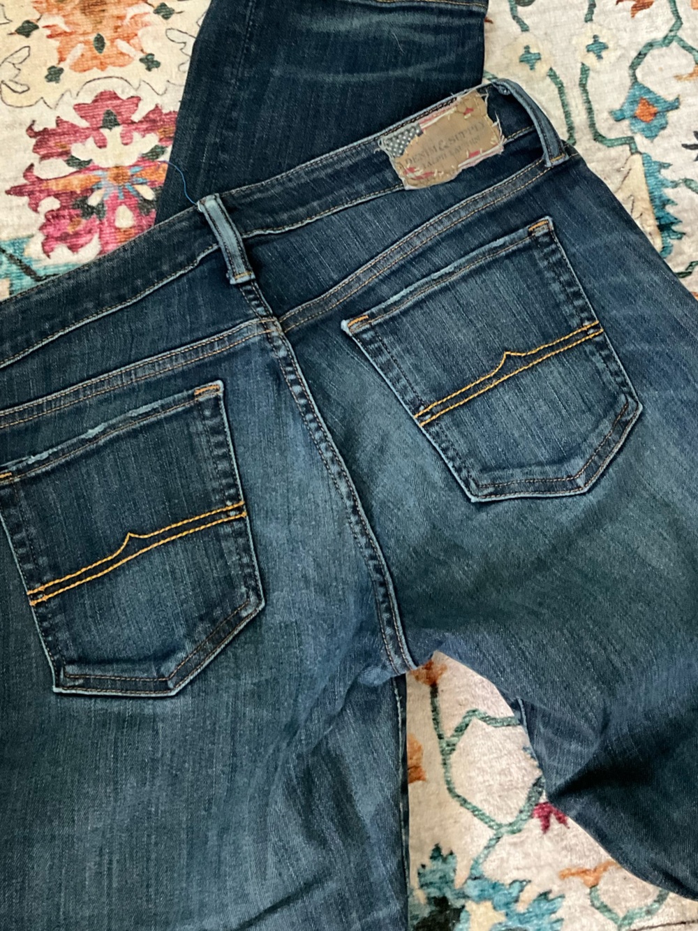 VTG Denim & Supply Ralph Lauren Dark Wash Straight Leg Jeans Women Size 30